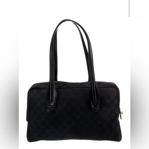 Black Gucci GG Canvas Tote *Authentic*